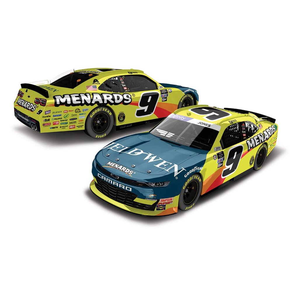 Brandon Jones Action Racing 2023 #9 Menards 1:64 Xfinity Series Die-Cast Chevy